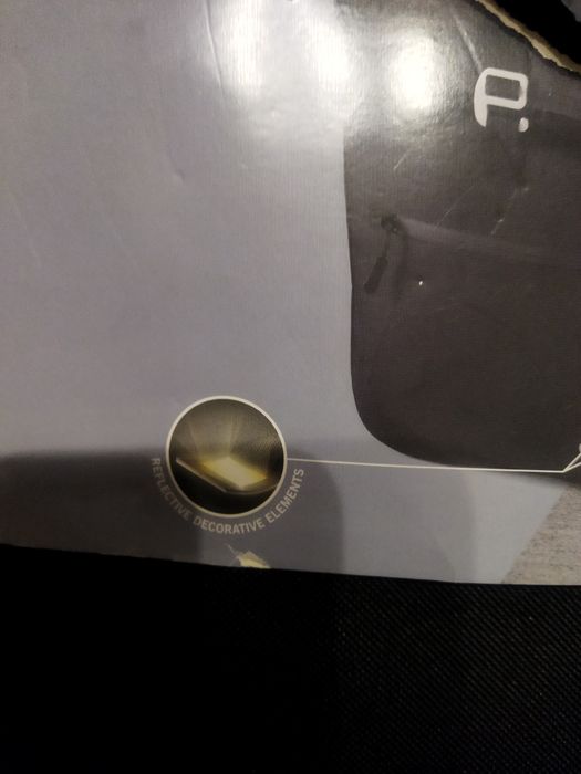 Nowa czarna torba rowerowa na rower sakwa bagażnik crivit