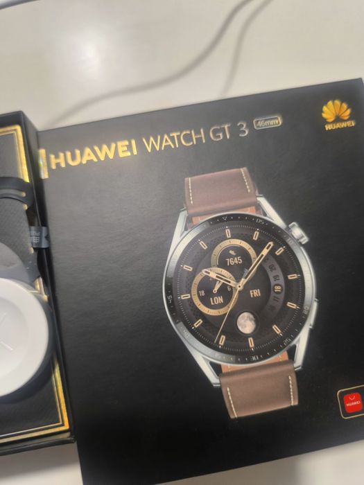 Huawei p30 pro black+ Huawei watch GT3 46mm