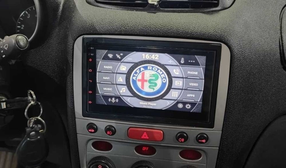 Radio Android Alfa Romeo 147 / GT  + 4 GB RAM + 32 GB ROM +Carplay e A