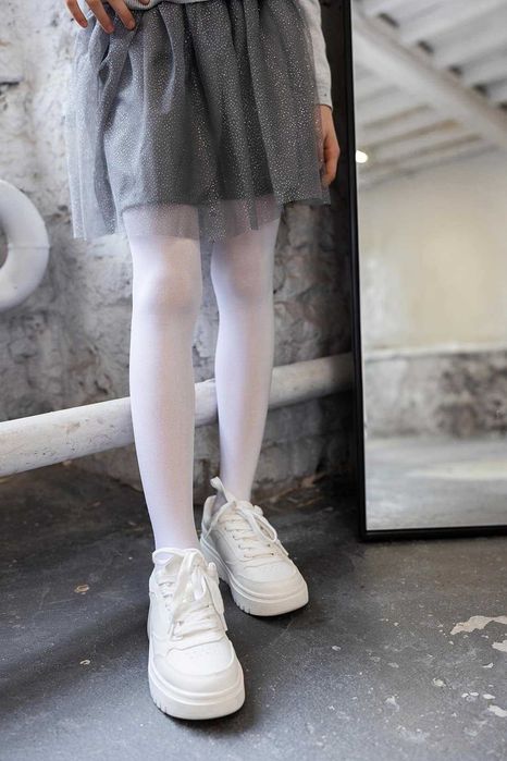 Rajstopy Dziewczęce Microfibra Linda 50 den FUNPOL 122-128