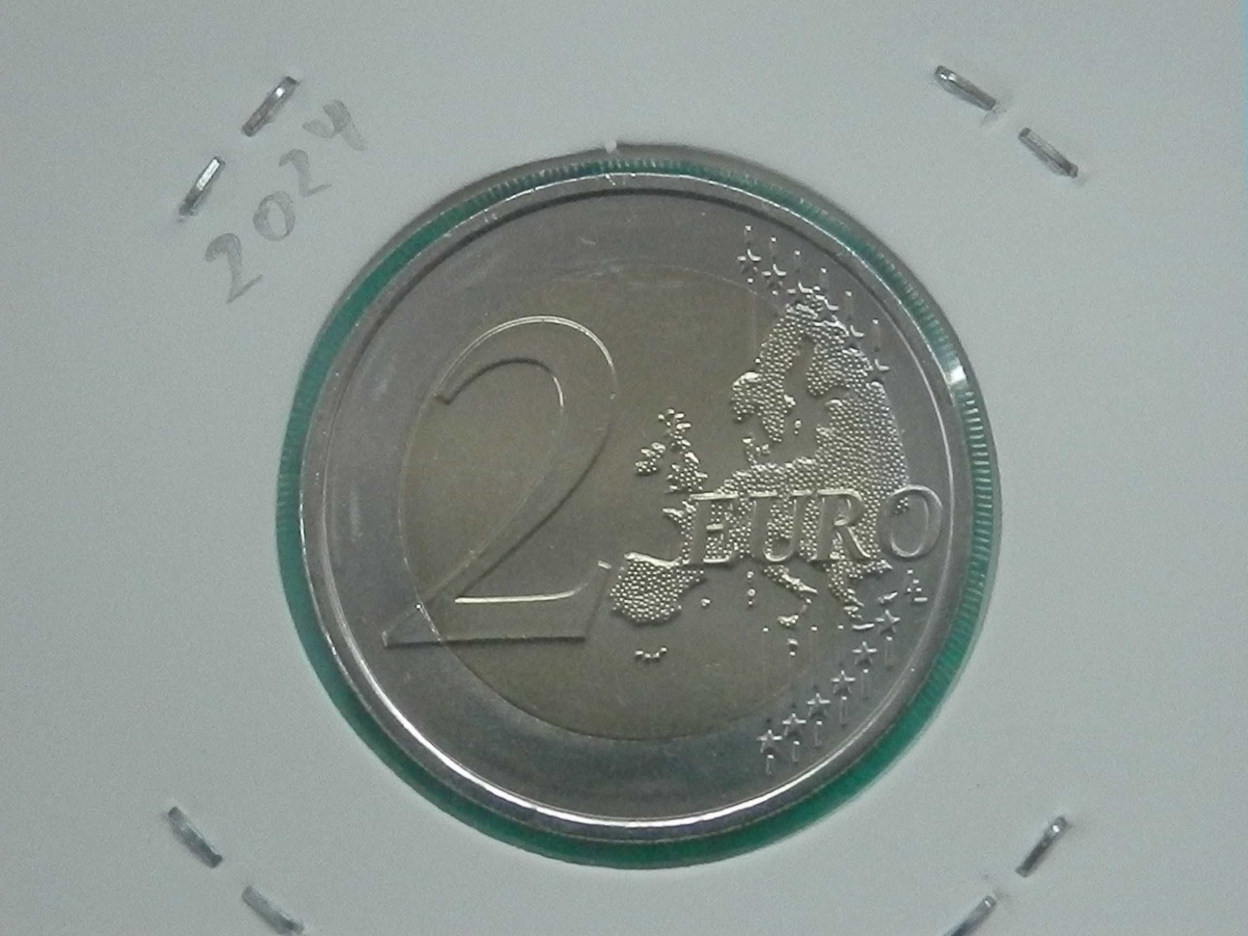 1069 - Euro: 2,00 euros 2024 bimet. 50 anos 25 Abril, por 2,40