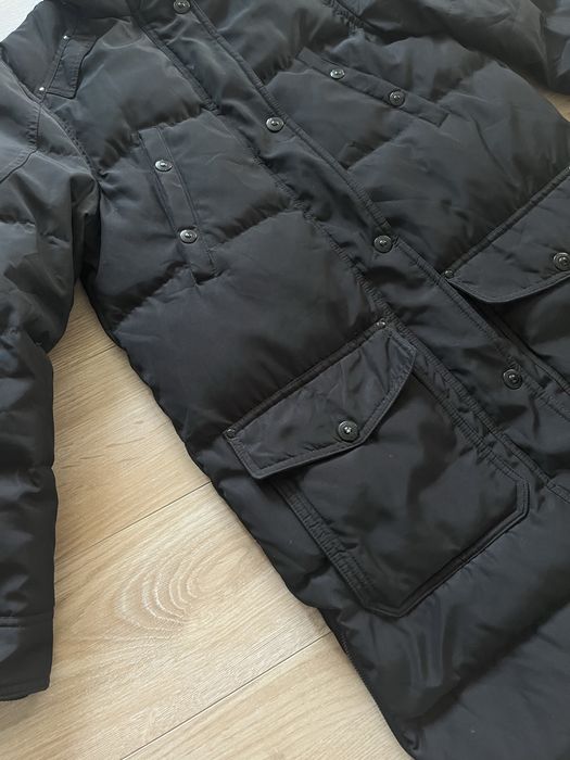 Kurtka Moose Knuckles czarna rozmiar L parka puffer canada goose style