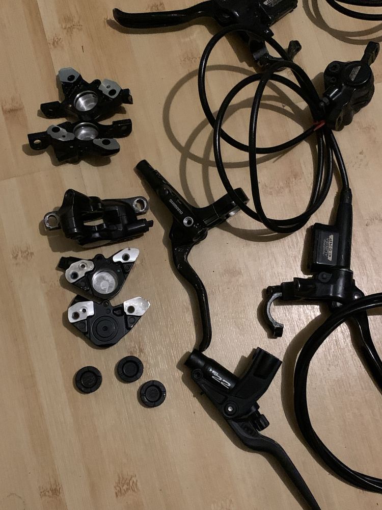 Гідравлічні гальма запчастини tektro shimano magura mt200 двохпоршневі