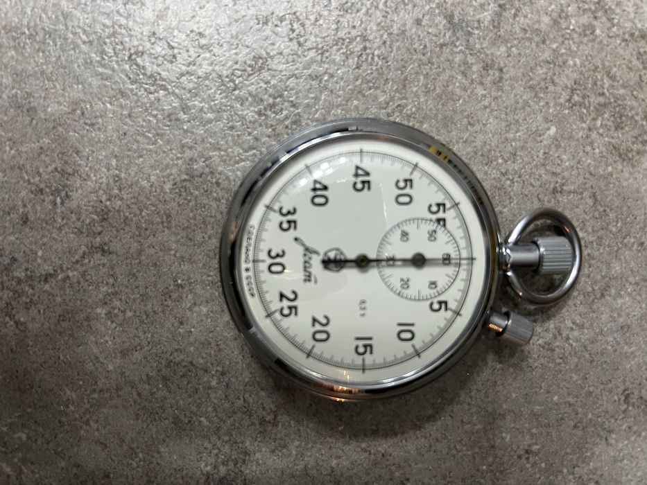 Zegarek kieszonkowy, stoper Azam.