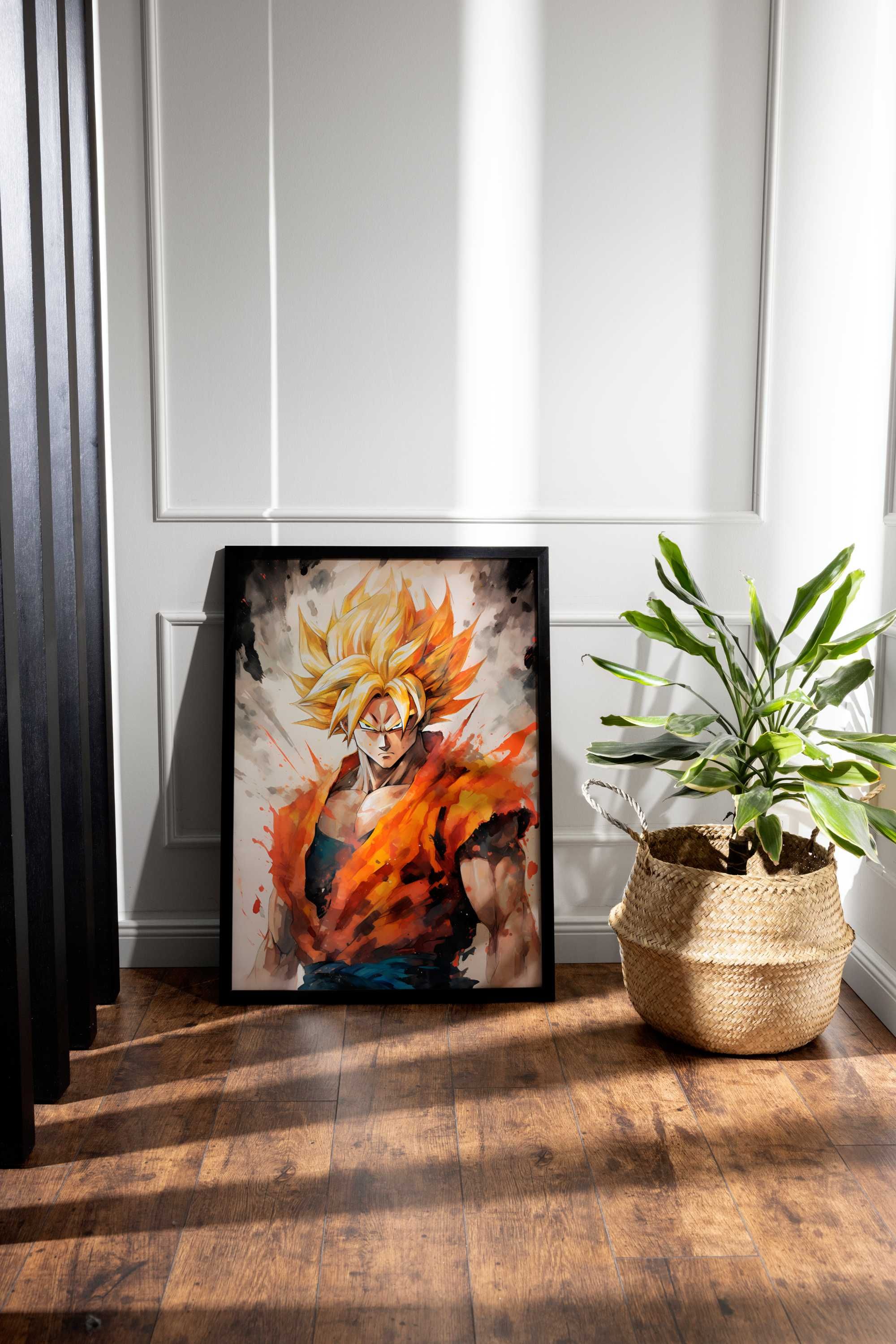 Plakat na Ścianę Obraz Dragon Ball Z Son Goku SSJ2 Anime 40x60 cm