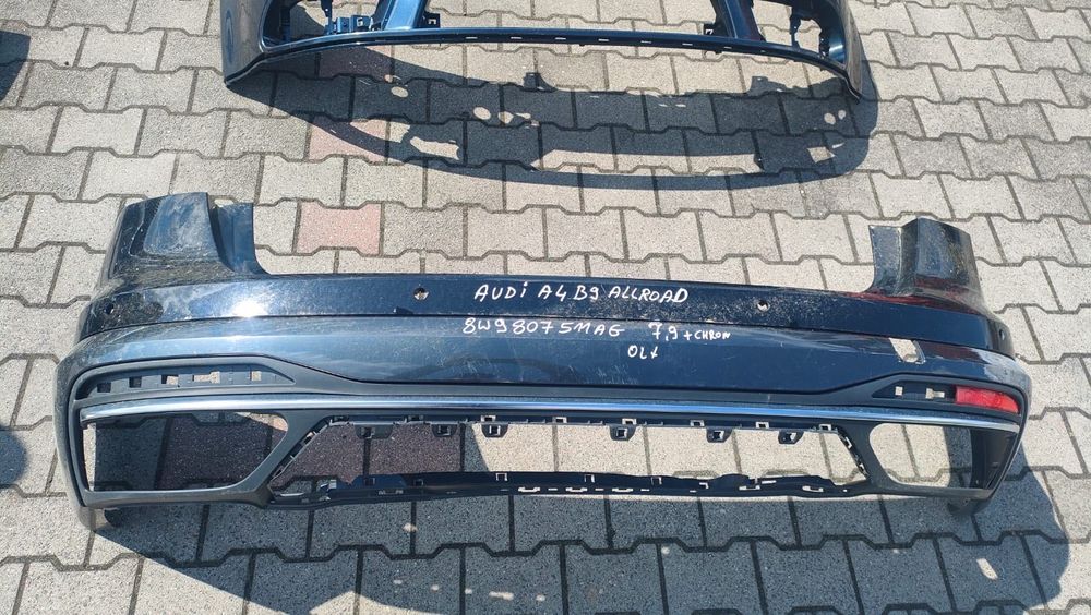 Zderzak Audi A4 B9 Aliroad +chrom