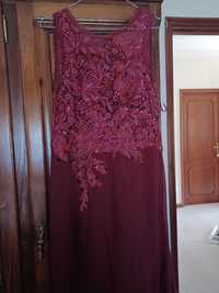 Vestido cerimonia bordo