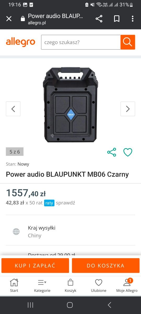 Głośnik blaupunkt