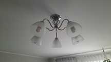 Lampa sufitowa wisząca żyrandol 5x E27