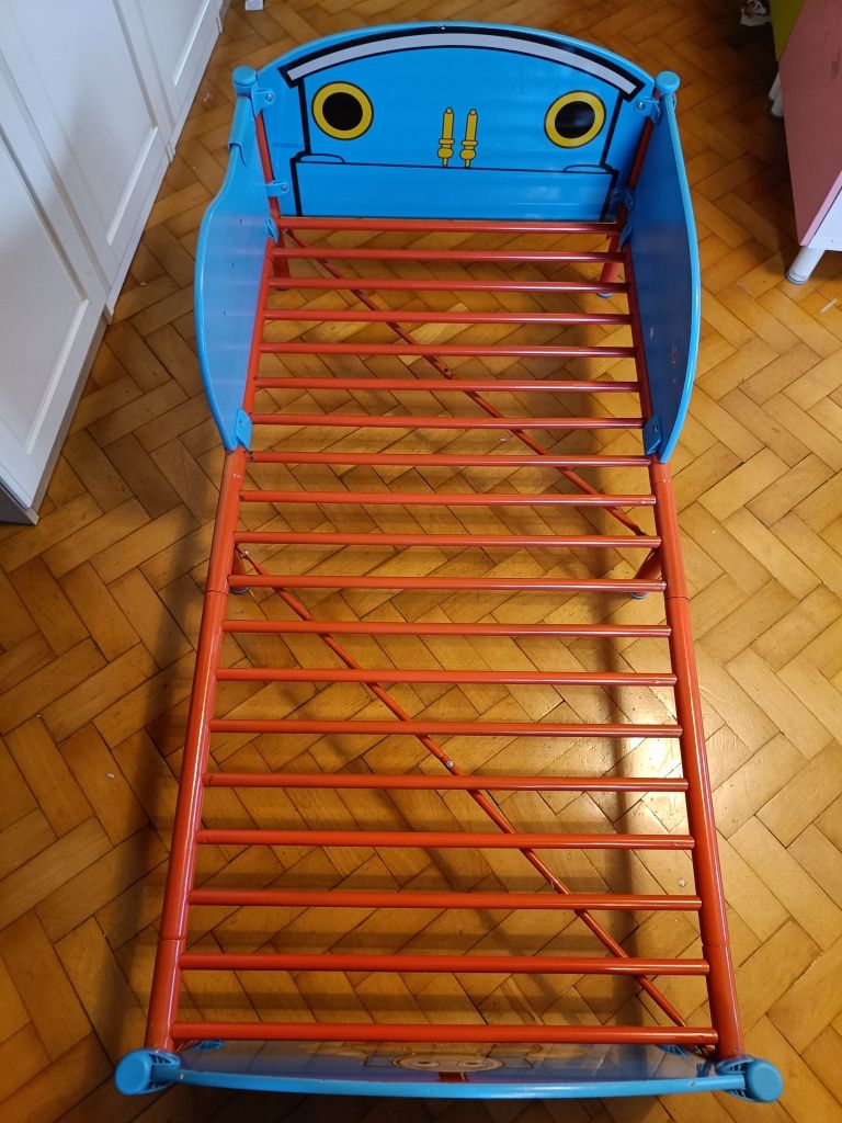 Łóżko Tomek i przyjaciele pociąg ciufcia z materacem Latexowym