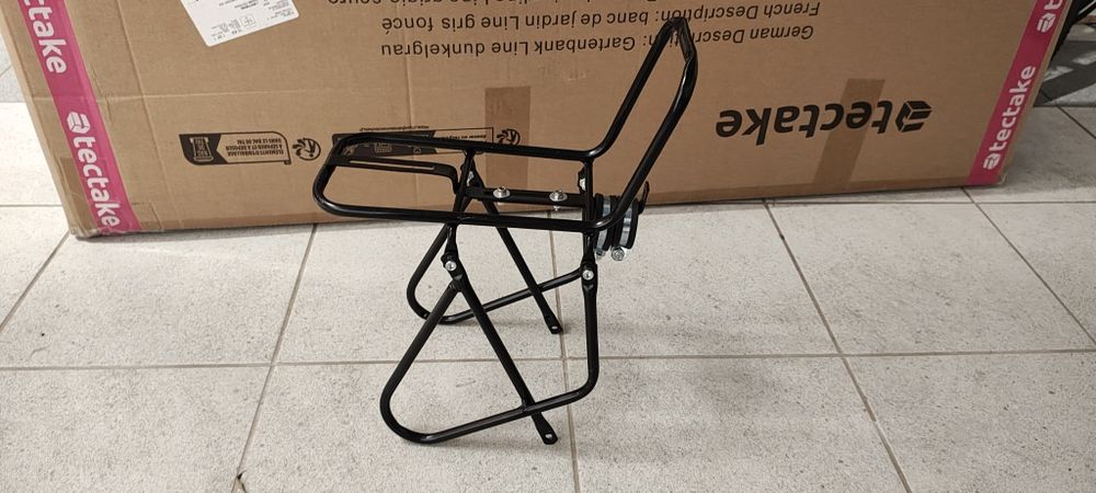 Bagażnik rowerowy na przednie koło