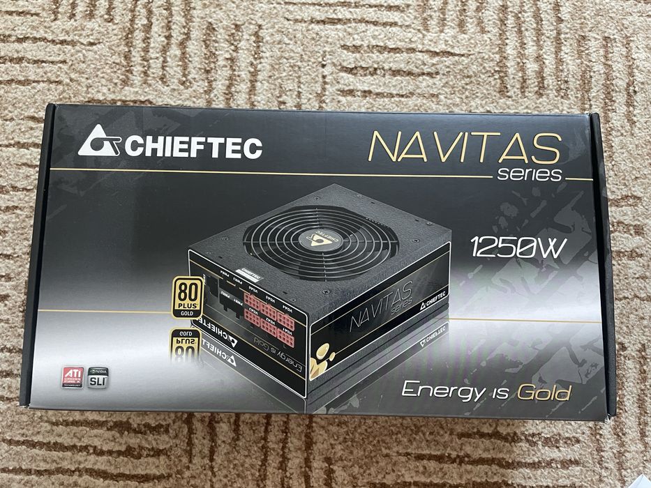 Блок живлення Chieftec Navitas 1250W Energy is Gold