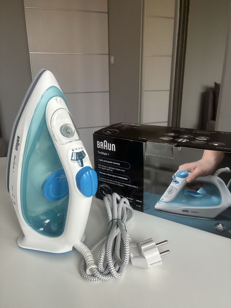 Żelazko parowe BRAUN TexStyle 1  2000W