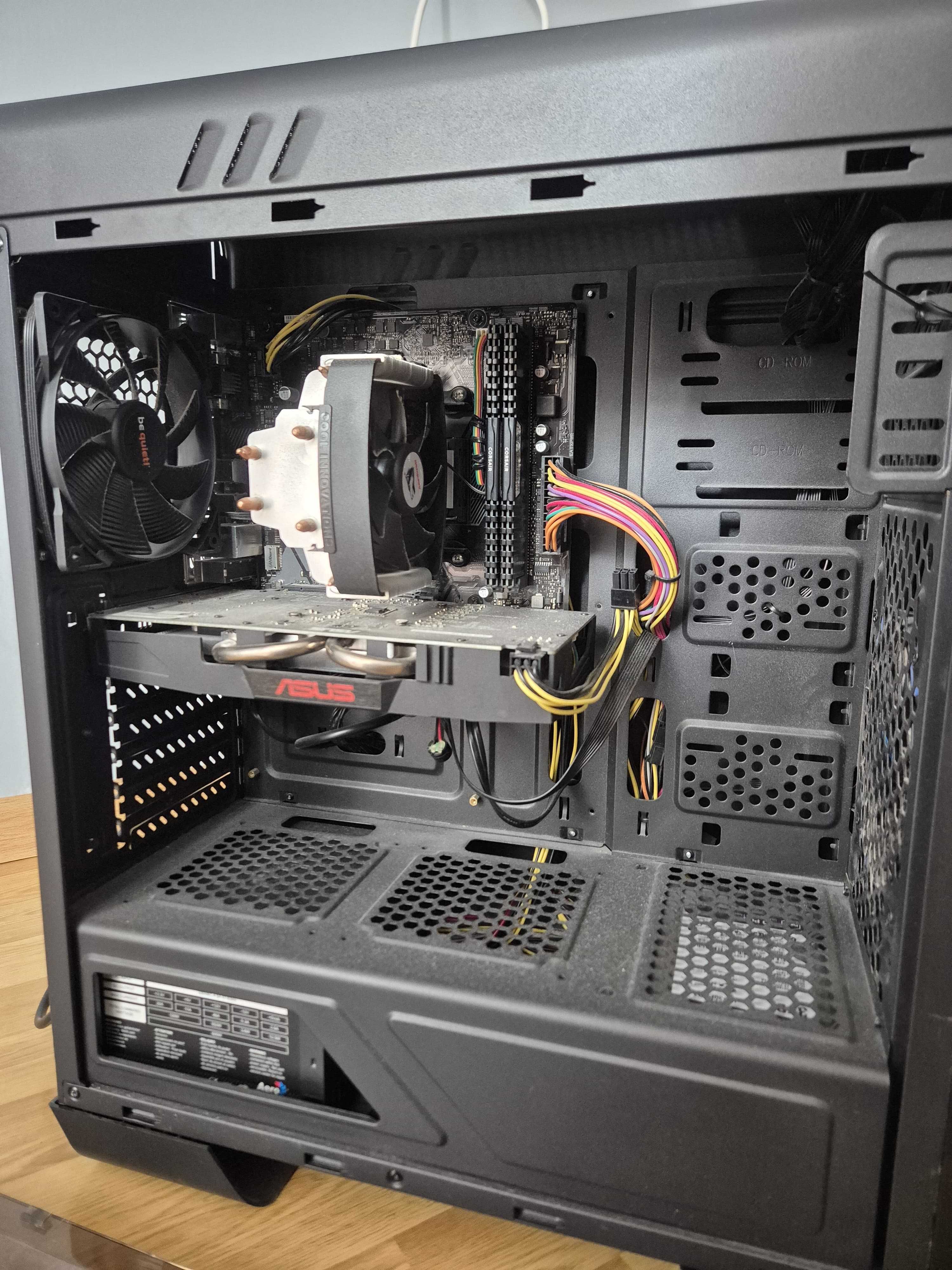 Ігровий ПК GTX 1060 6GB, Ryzen 7 1700X, DDR4 16GB, SSD 250GB, HDD 3TB