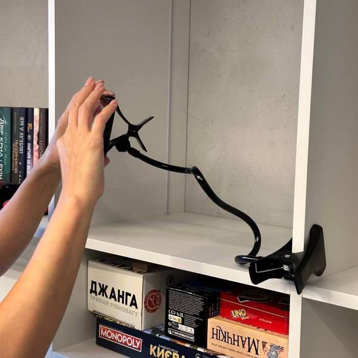 Універсальний тримач для телефону з прищіпкою !