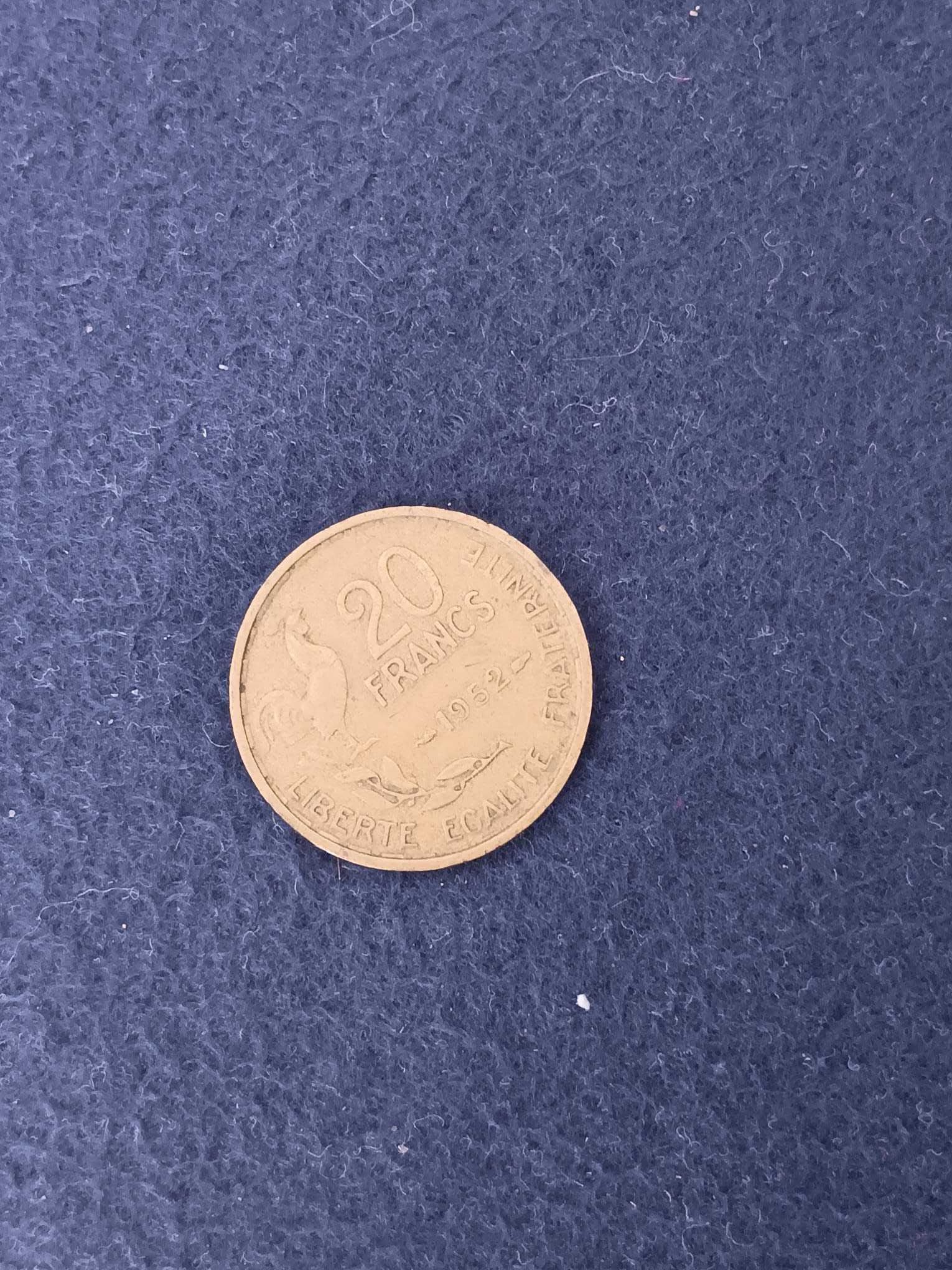 20 francs - 1952