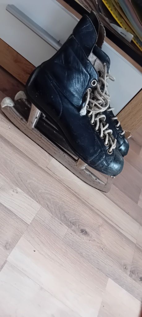 Łyżwy hokejowe vintage 27cm