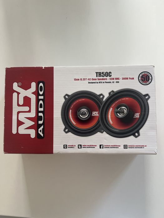 Colunas Auto MTX TR50C (13 cm - 200 W)