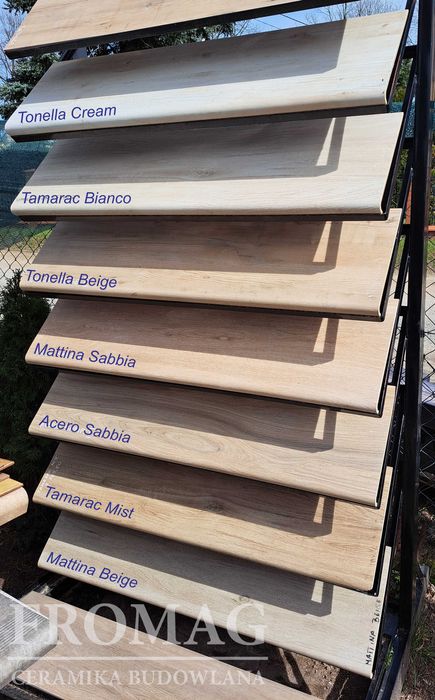 Stopnica schody ceramiczne płytki schodowe stopień