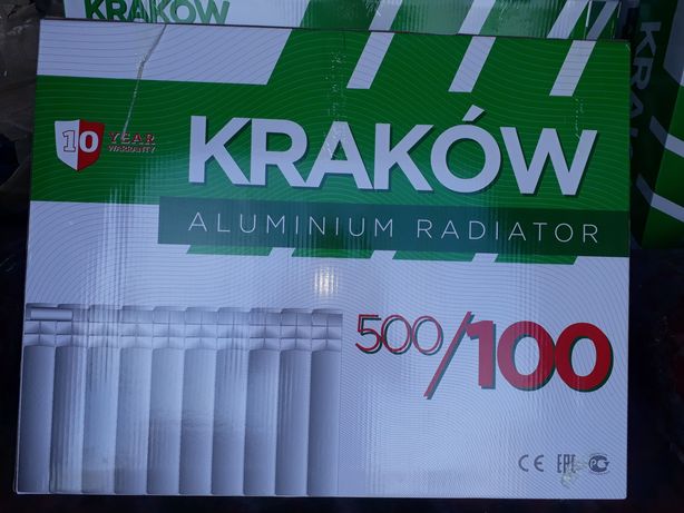 Алюминевые радиаторы 500×+100. Краков (Польша)