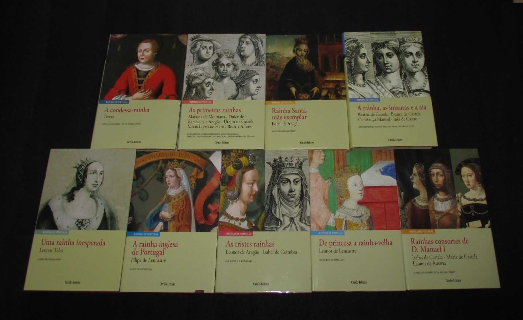 Colecção Rainhas de Portugal 18 Volumes Completa