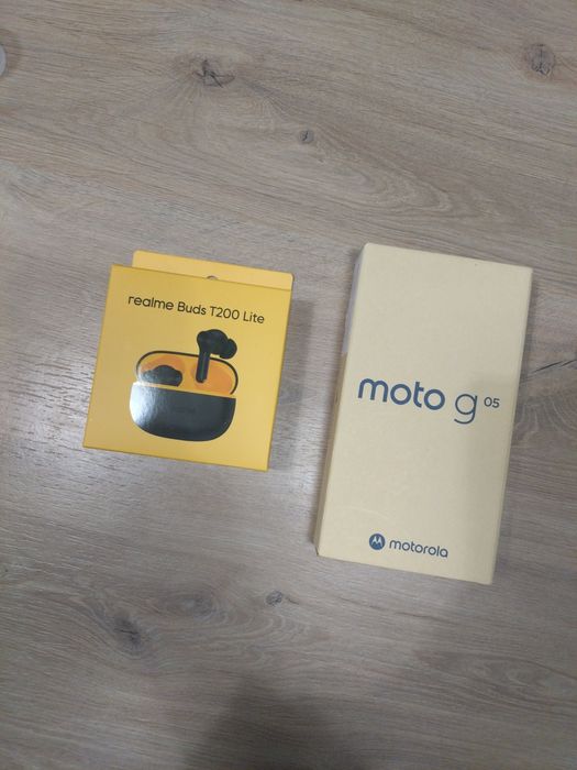 Motorola G05 plus słuchawki