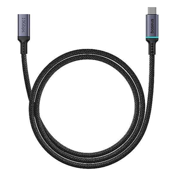 Kabel Baseus Bc111-01 Usb-c - Usb-c 4k 60Hz 100w 10Gb/s 1m - czarny