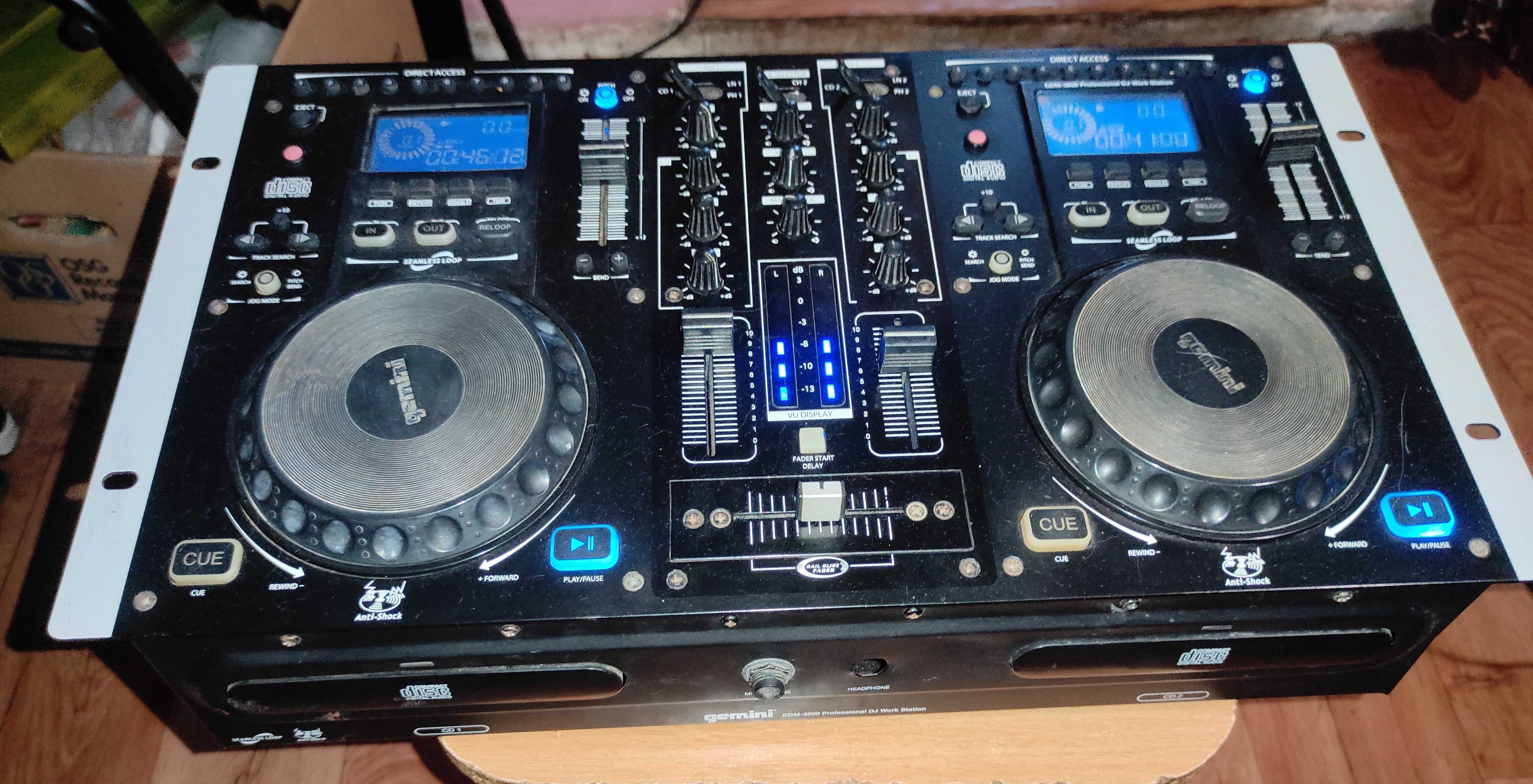 Пульт Gemini CDM-3600 Professional DJ WorkStation