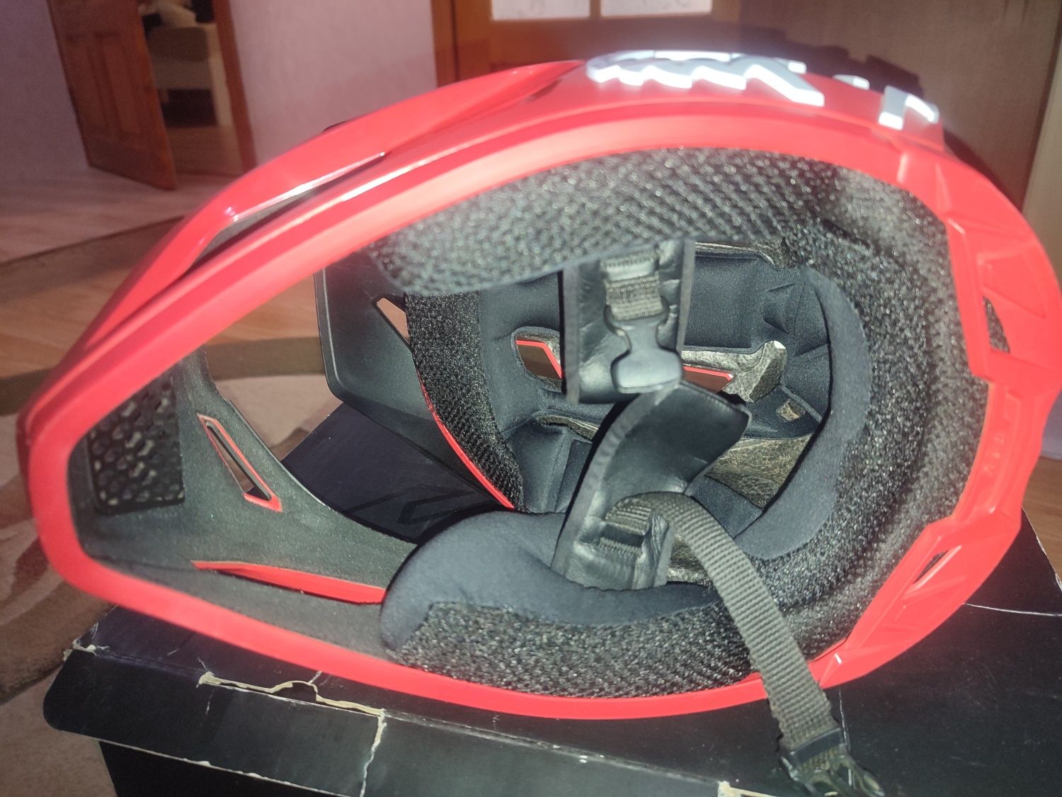 Дитячий вело шолом фулфейс Full-face FOX YTH RAMPAGE HELMET, оригінал,