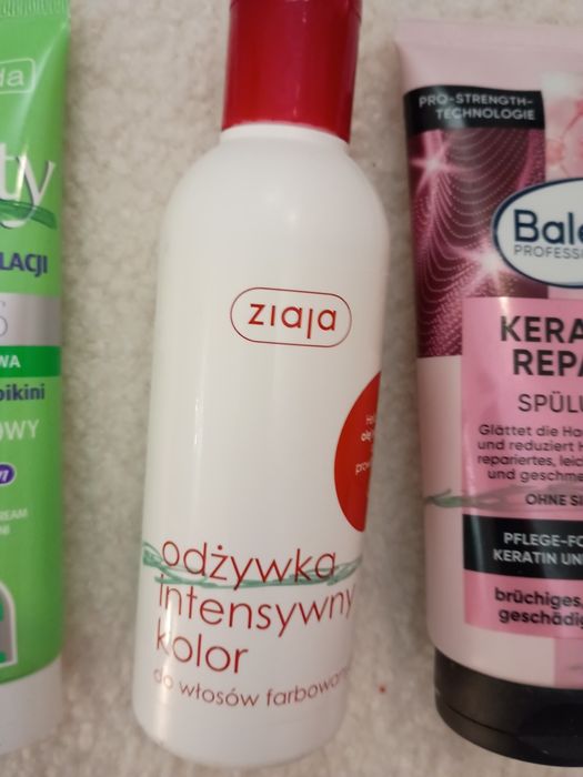 Zestaw kosmetyków 3szt używane