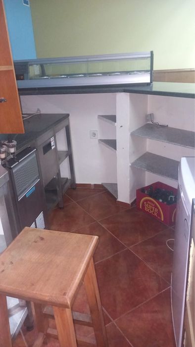 Café montado pronto a usar