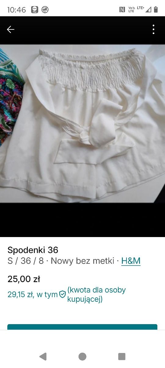 Spodenki damskie S