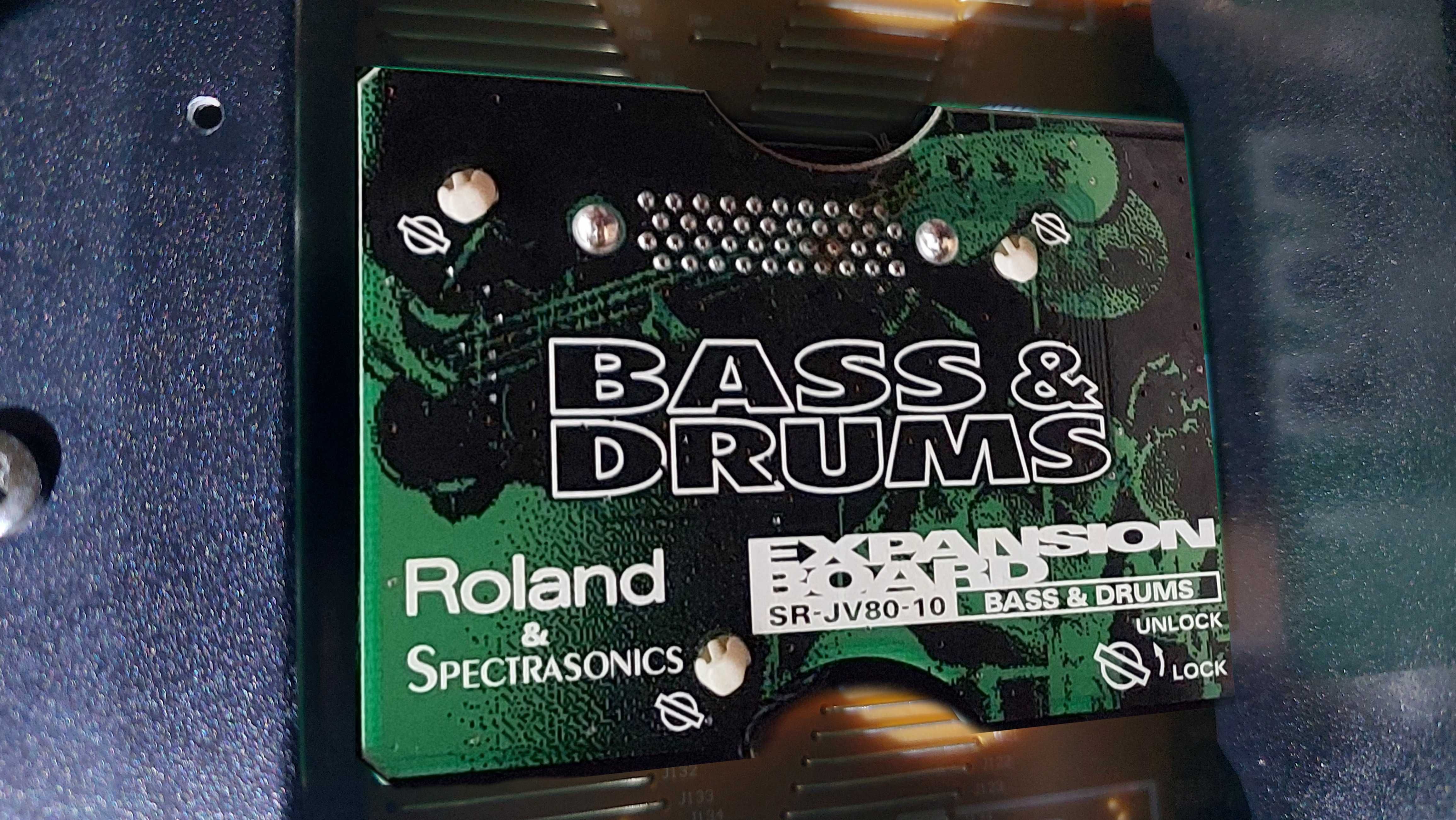 Karta Roland SR-JV80-10 BASS AND DRUM