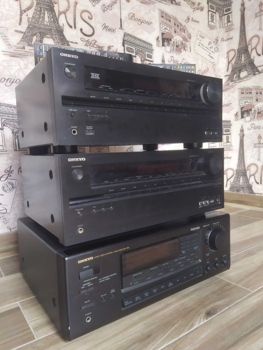 Колонки Quadral 2x300Вт. Усилитель Onkyo USB HDMI 3D 4kUltra Pioneer
