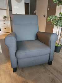 Fotel rozkładany MUREN ciemnoszary IKEA