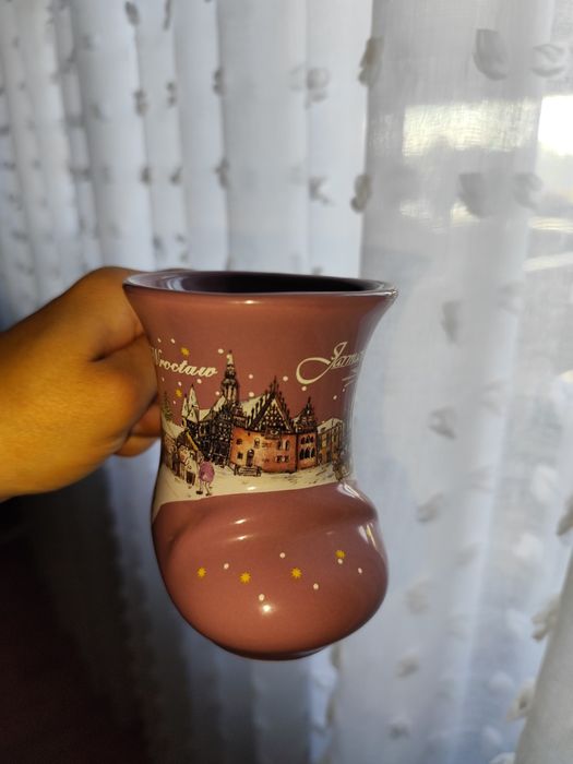 Kubek z jarmarku bożonarodzeniowego