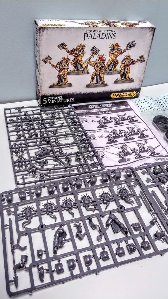 NOWY zesta figurki Warhammer Age of Sigmar Stormcast Eternals Paladins