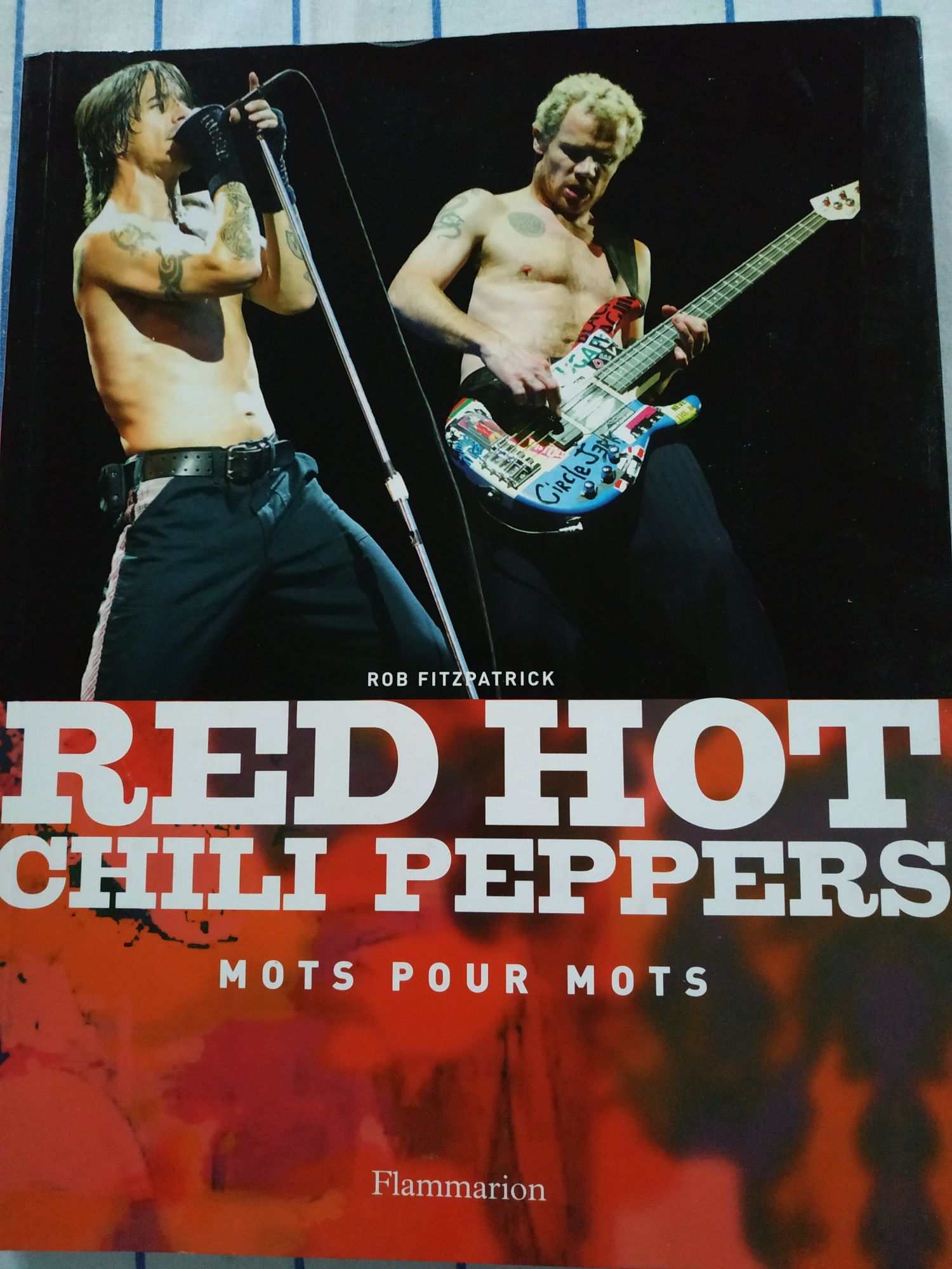 Livro de fotografias dos Red Hot Chili Peppers