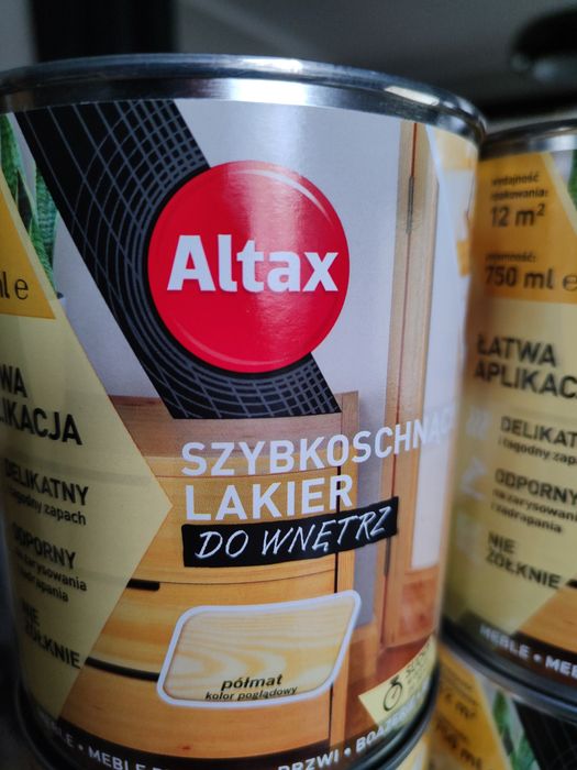 Altax szybkoschnący lakier półmat