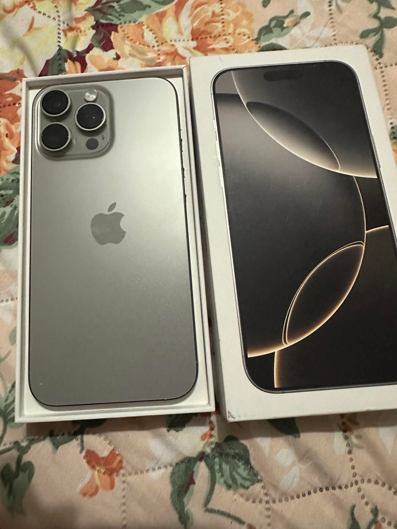 iPhone 16 pro max 256gb