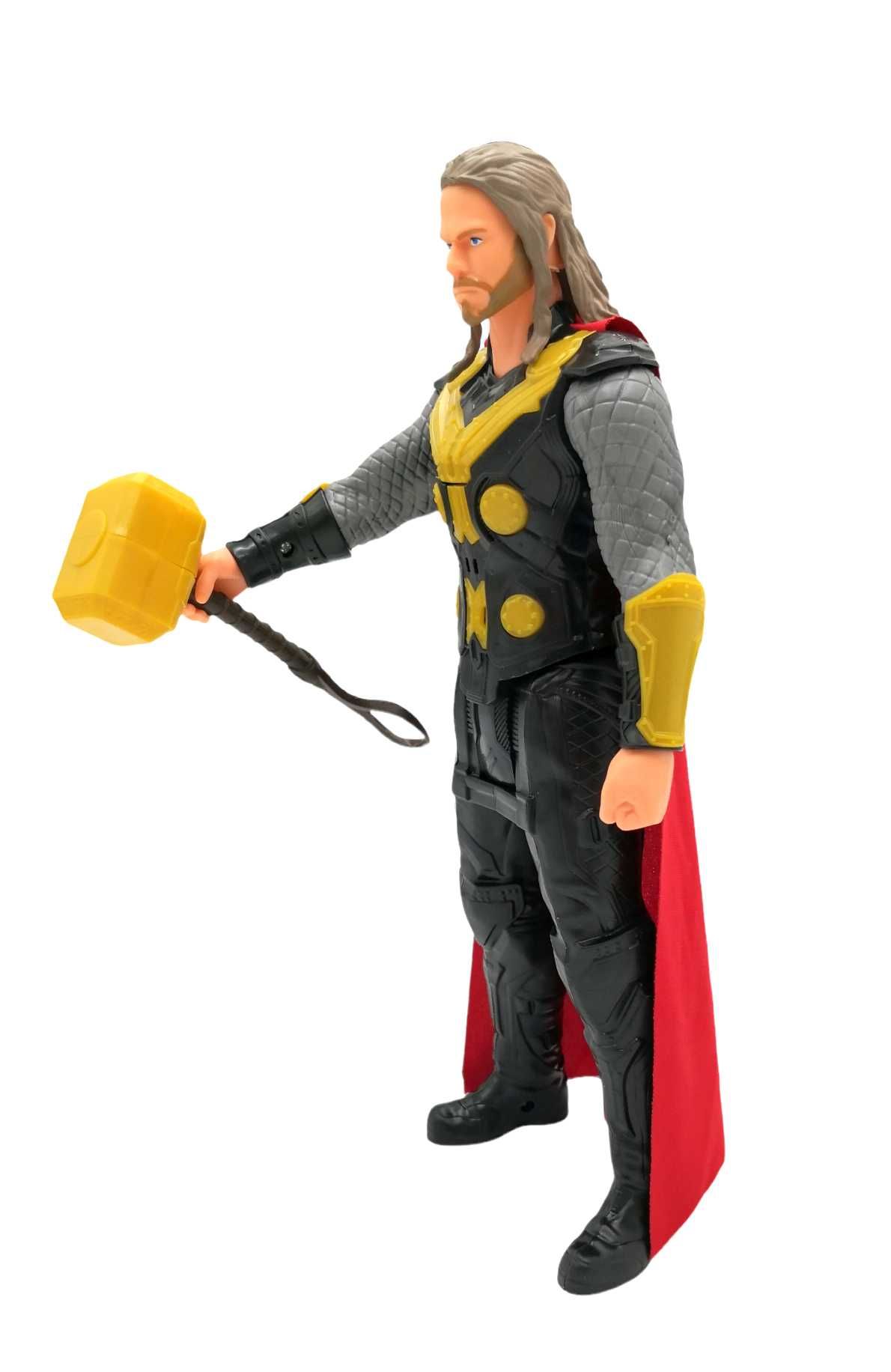 Thor Ruchoma duża figurka Avengers dźwięk 30cm