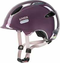 Kask rowerowy UVEX oyo plum-dust rose 50-54