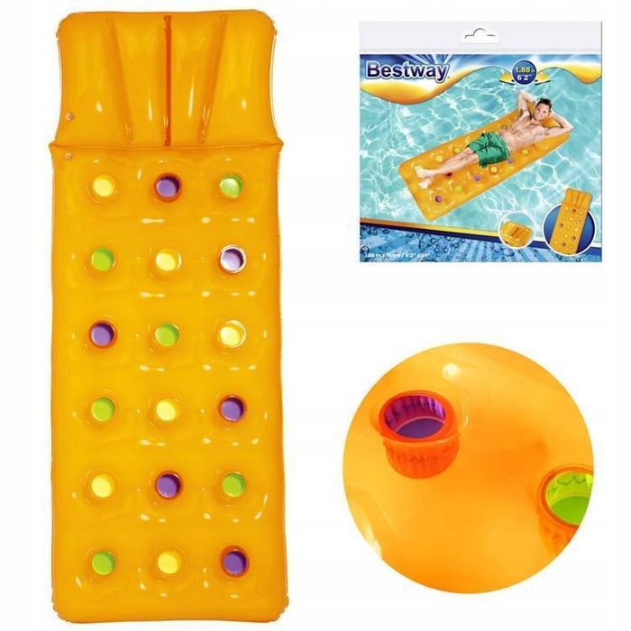 Dmuchany Materac Do Pływania 188 X 71 Cm Bestway