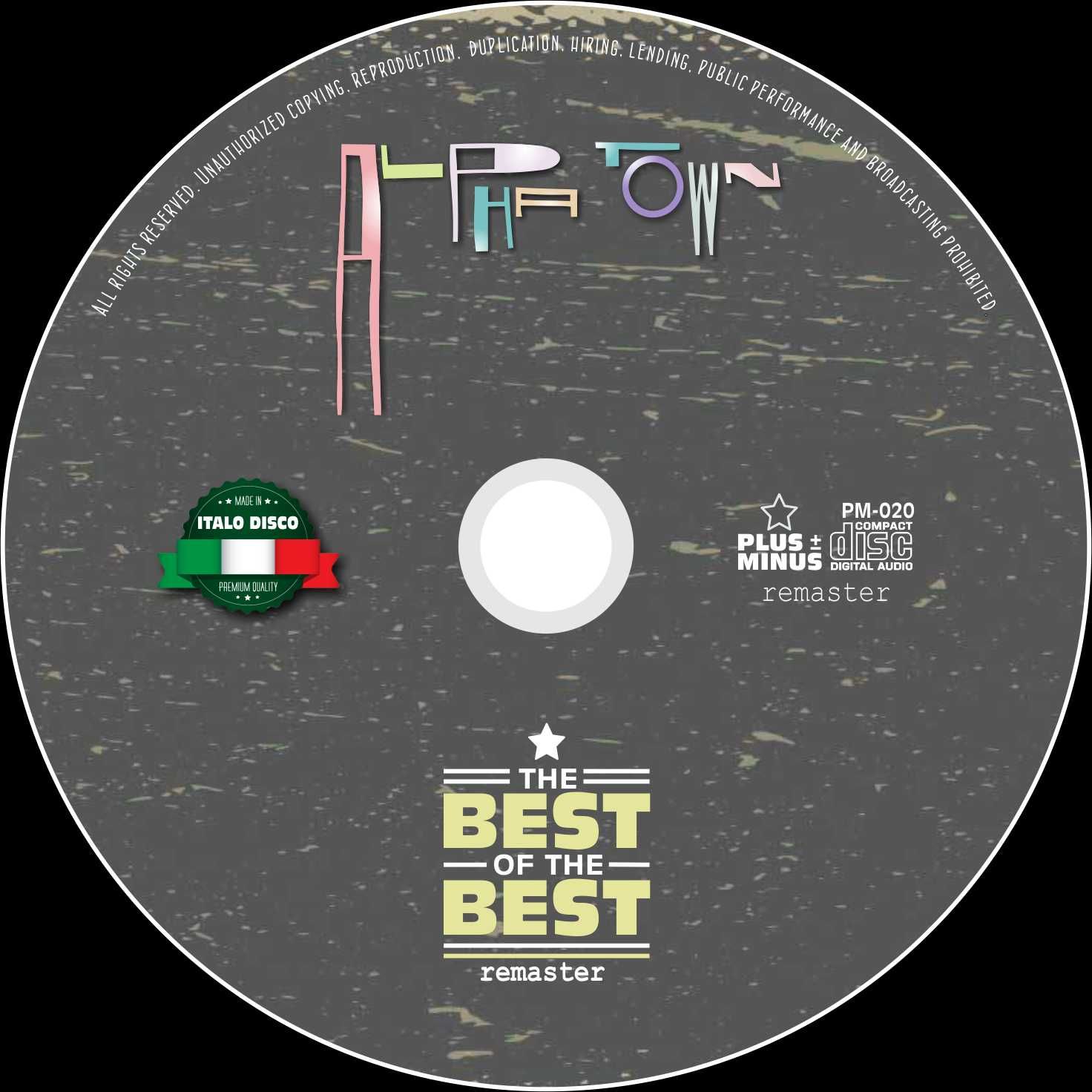 ALPHATOWN - the BEST of the BEST (remaster CD album)