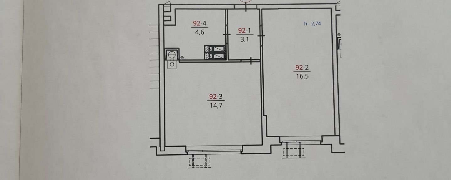 Продам 1к кв ЖК Графіт, вул. Білодідівка 3, газ- Котел! Без %