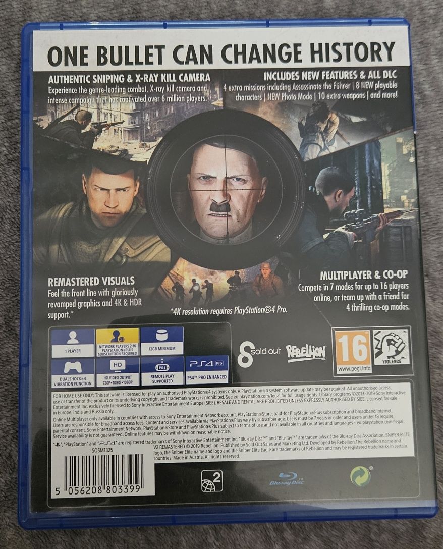 Sprzedam SNIPER ELITE V2 Remastered