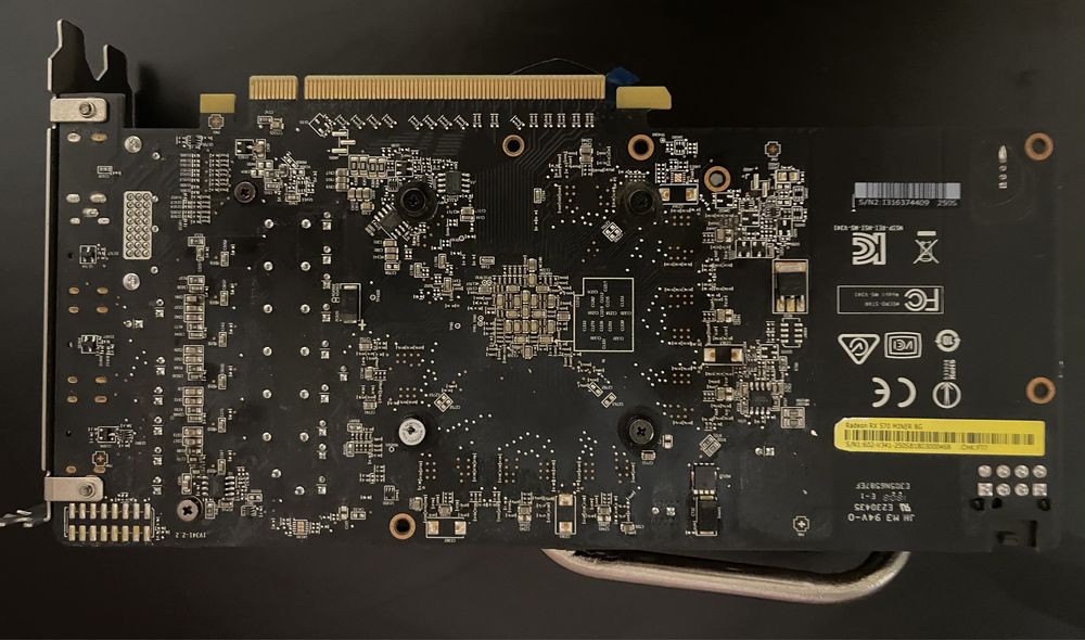 Продам видеокарту msi rx 570 armor 8gb