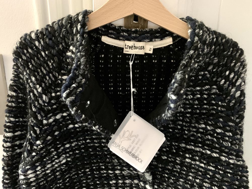 Sweter Anja Schwebrock 128 cm Zara marynarka H&M