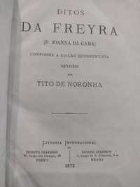 Ditos de Freyra 1872 Tito de Noronha