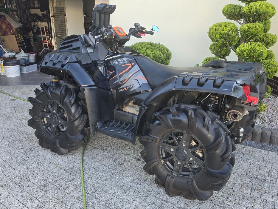 Polaris sportsman high lifter 850 zarejstrowany,doinwestowany
